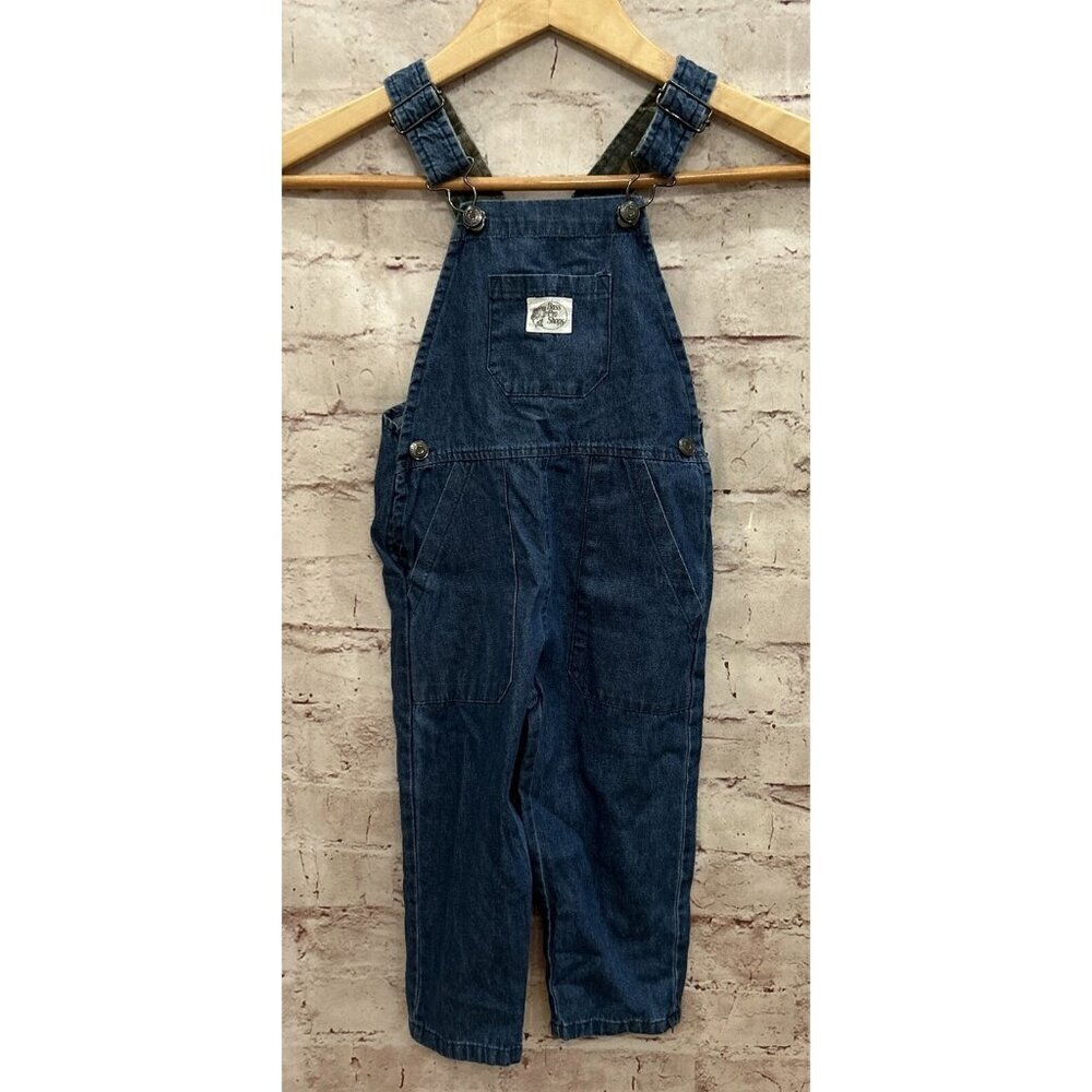 Bass Pro Shop Truetimber Camo Denim Bib Overalls Boys 2T Toddler NEW